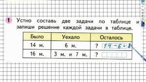 Страница 43 Задание №1 - ГДЗ по Математике 1 класс Моро Рабочая тетрадь 2 часть