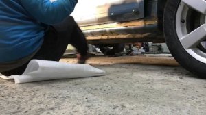 Outlander. Часть 1. Ремонт порогов. Пескоструй