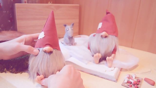 Лесовик из полимерной глины в смешанной технике смотреть онлайн