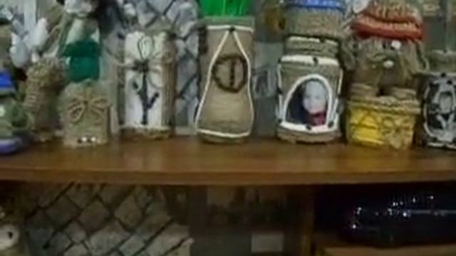 Обзор поделок из шпагата смотреть онлайн