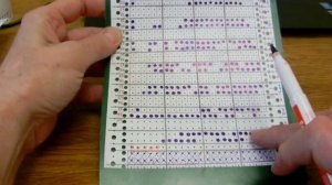 Как сделать перфокарту для двухфонтурного жаккарда.