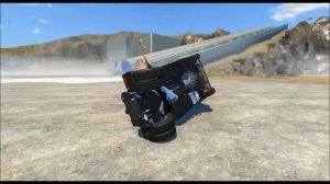 BeamNG.Drive Mod : KAMAZ 5460 Trailer Head (Crash test)