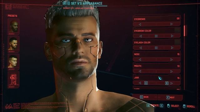 Cyberpunk 2077 Character Creation Guide - Good-looking male V [No Mods] смотреть онлайн
