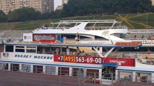 пристань"Киевский вокзал" .Площадь Европы.Москва