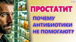 Лечение простатита. Почему антибиотики не помогают?