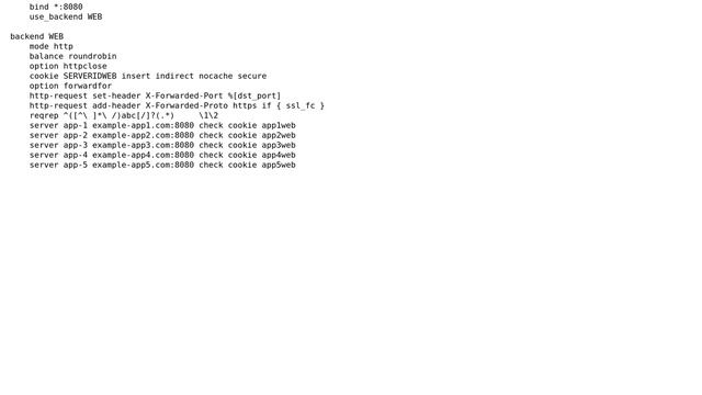HAProxy configuration for blocking IPs for sub URLs смотреть онлайн