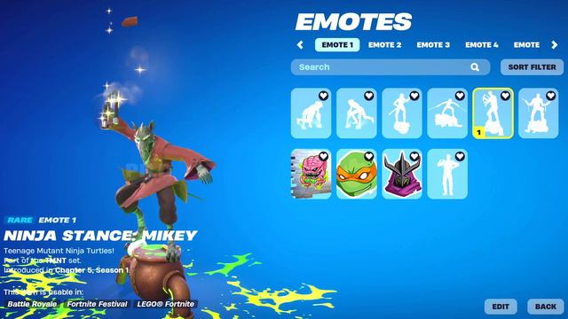 ALL New 28.20 Update Dances & Emotes in Fortnite! (Splinter, Battle Rrep, TMNT) смотреть онлайн