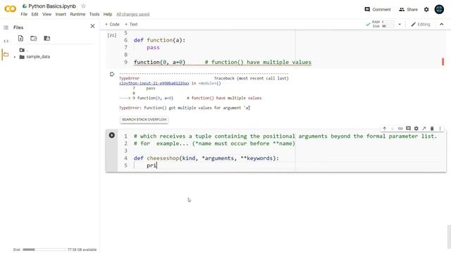 keyword arguments | Python Basics | Python Tutorial For Beginners | Part-10 (a) | StUcKiN TeCh