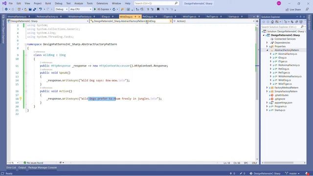 Abstract Factory Design Pattern | C#