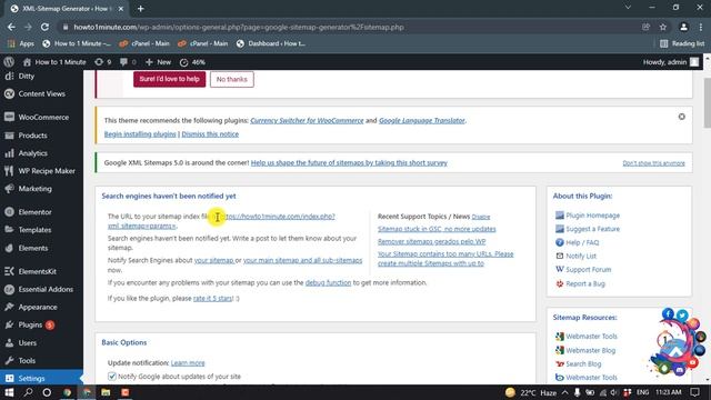 How to add xml sitemap to wordpress 2023