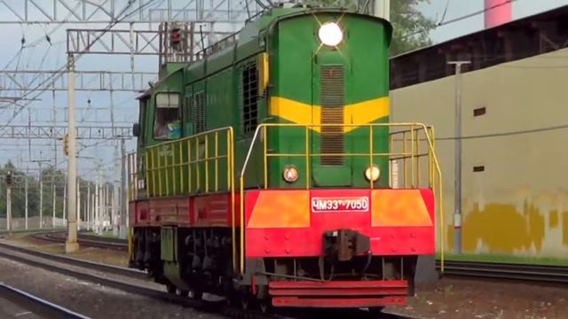 Тепловоз ЧМЭ3Т-7050 смотреть онлайн