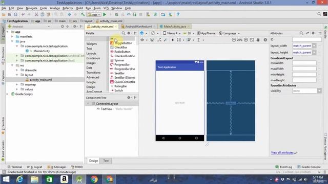 Lesson 2 : XML [Android App Development For Beginners : Make a full app]