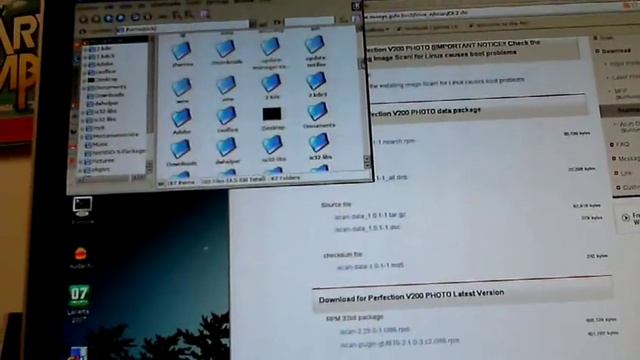 Setting Up Epson Perfection V200 Photo Scanner in Ubuntu Linux 10.04 смотреть онлайн