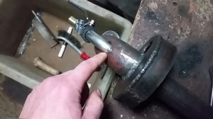 Печь на отработке part 9 Новый дожигатель часть 2