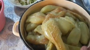🍆Икра Баклажанная 👍по этому рецепту придётся малость потрудиться 😋😊
