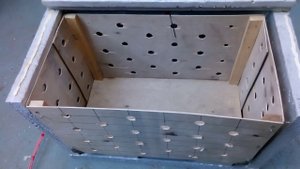 Ящик для хранения картофеля зимой на балконе