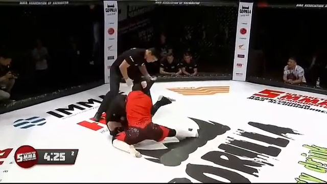 V Чемпионат РК по MMA в Караганде смотреть онлайн