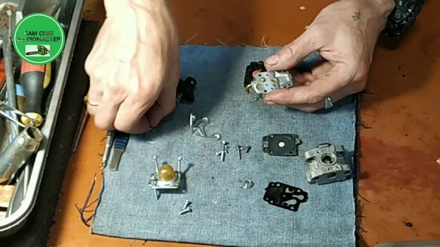 4-х тактная бензокоса "давится" на оборотах. смотреть онлайн