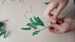 Береза из бисера//мастер класс полностью