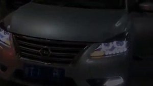 Nissan Sentra B17 HID headlights with LED DRL