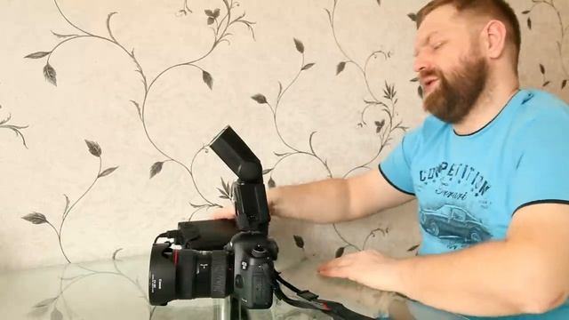Внешняя вспышка и серийная съемка