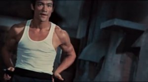 Брюс Ли   мастер боя нунчаками  Bruce Lee   nunchaku fight master
