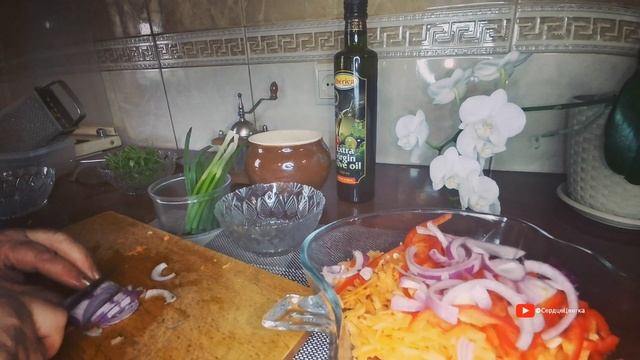 Салат с фасолью смотреть онлайн