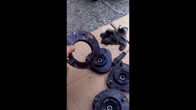 Приус 20 Ремонт Амортизаторы и проставки смотреть онлайн