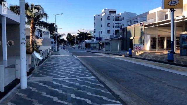 Протарас 2023, Кипр (timelapse-прогулка)