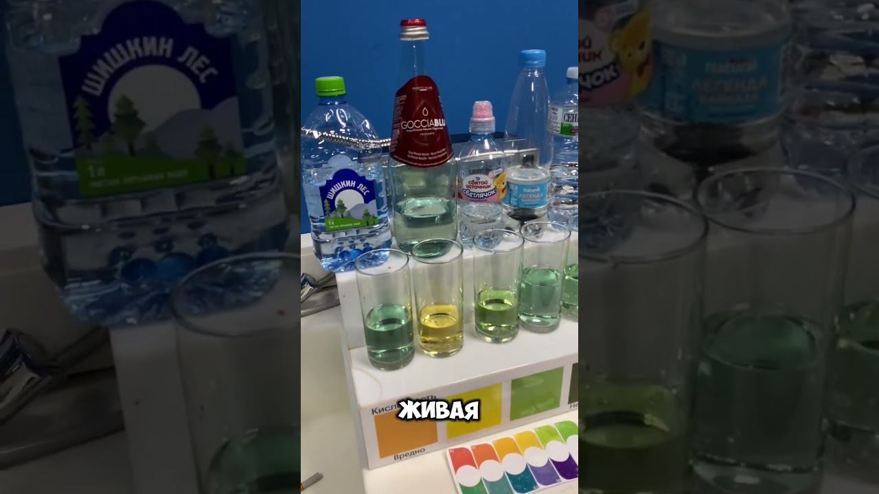 Какая вода правильная? Давайте сравнивать!