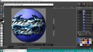 Criar Globo Giratório no Gimp - Animação