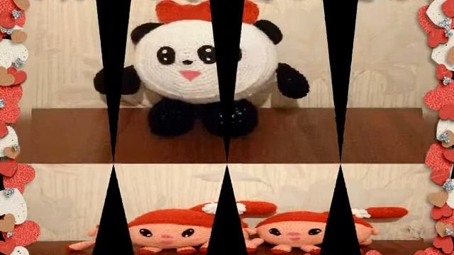 Игрушки амигуруми крючком.Обзор игрушек амигуруми.Toy /Мои работы вязание крючком.