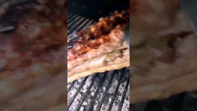 Свиные рёбра на гриле в медовой глазури, вкуснейшее сочетание ингредиентов ?