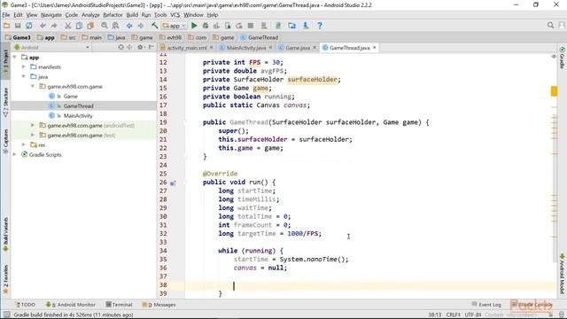 Android Game Development for Beginners : The Game Loop | packtpub.com