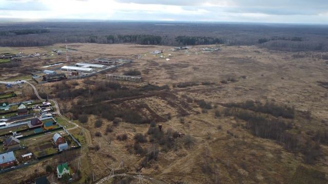 Деревня Филипповское с высоты птичьего полета смотреть онлайн