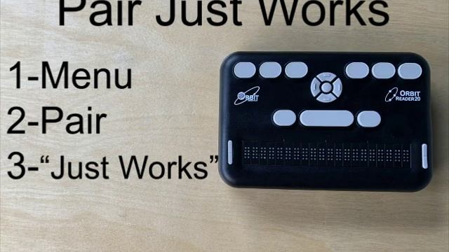 Orbit Reader 20 - Connecting with MacBook смотреть онлайн