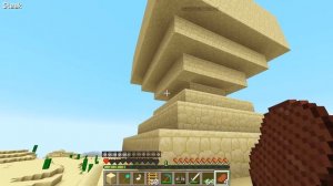 САМАЯ ВЫСОКАЯ ПИРАМИДА НУБА И ПРО ПРОТИВ ЦУНАМИ В МАЙНКРАФТ ПОСТРОИЛ ДОМ ВНУТРИ ПИРАМИДЫ 100% ЗАЩИТ