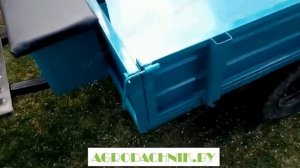 Прицеп для мотоблока, тележка минитрактора до 1000кг- небольшой обзор #top #trending #shortvideo