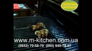 Приготовление креветок в Josper flv converted