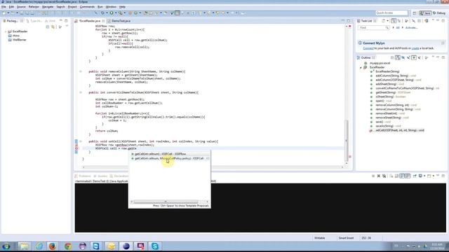 JAVA WEBDRIVER #12 Excel file using POI - part 3 смотреть онлайн