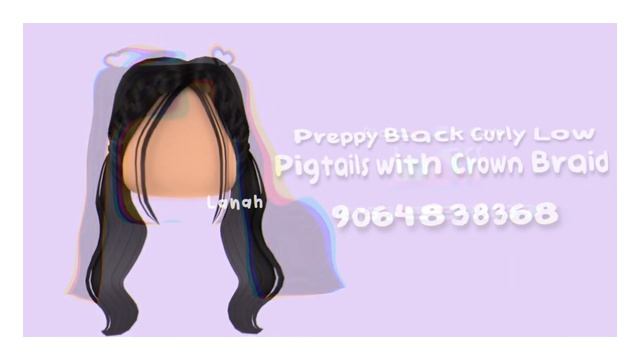 Black Hair Codes For Roblox & Bloxburg смотреть онлайн
