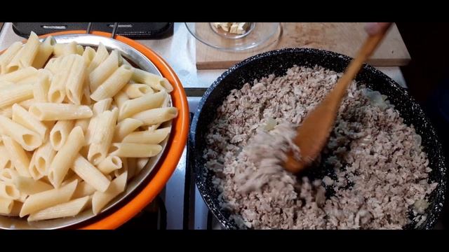 МАКАРОНЫ ПО-ФЛОТСКИ!  ПРОСТОЕ ,ВКУСНОЕ И ОЧЕНЬ СЫТНОЕ БЛЮДО!