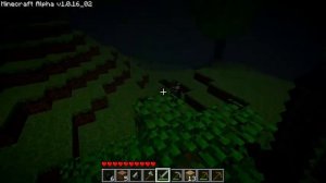 Surviving in the Scariest Minecraft versions- Alpha 1.0.16_02