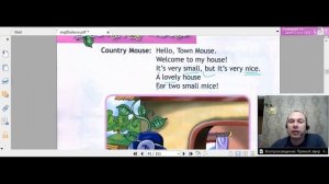 Английский язык 2 класс Spotlight 2 стр. 40-41 - Town Mouse and Country Mouse.  - Чтение и перевод.