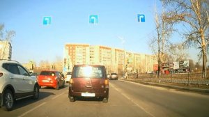 Улица Мухина до ремонта. Март 2021. Благовещенск