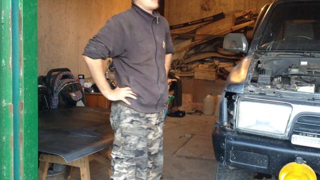 Toyota Hilux Surf. Перекраска смотреть онлайн