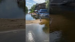 Саратов. Волжские дали. Пляж. Территория санатория. Лето 2023.