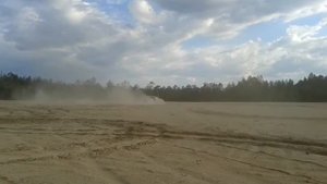 Subaru Legacy B4 по песку