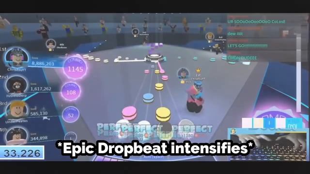 THE WORLD'S HIGHEST CHEER IN BAD APPLE ROBEATS (Roblox) | Bad apple (Hard) NEW BEST смотреть онлайн