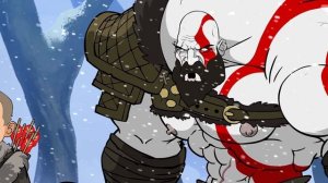 Кратос и Атрей - Половое воспитание 2 (мультфильм "God of war")